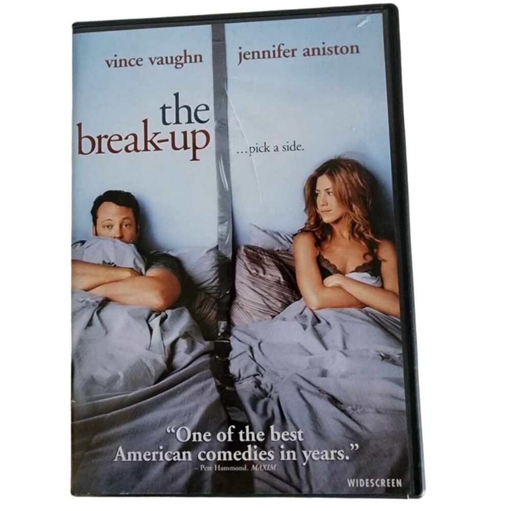 The Break-Up DVD Widescreen Vince Vaughn Jennifer Aniston Romantic Comedy